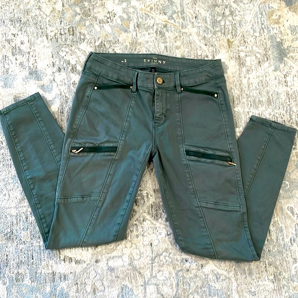 WHBM Skinny Cargo Jeans